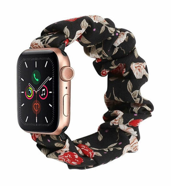 eses Elastický řemínek pro Apple Watch - Vzorovaný, růže 42mm/44mm/45mm/49mm